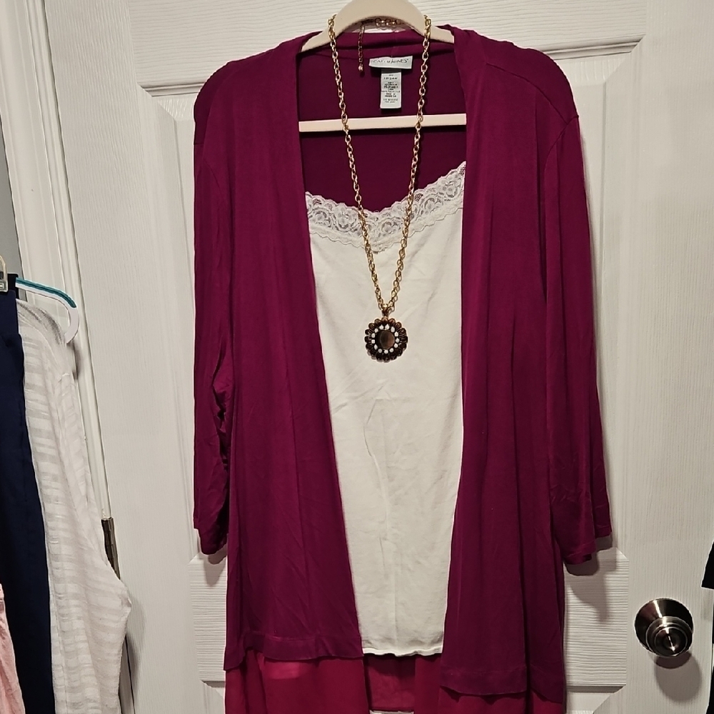 Catherines Deep Pink Cardigan
